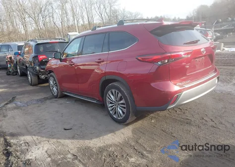 2022 Toyota Highlander Platinum z USA, uszkodzony, nr VIN 5TDFZRBH6NS235918